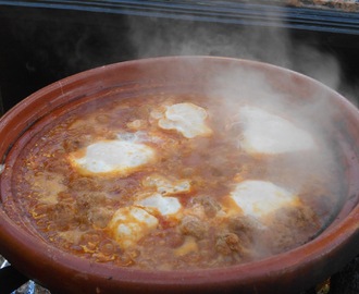 Moroccan recipe : Kefta Meatball Tagine