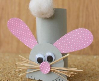 Samira on Instagram: “Toalettrullar! Så himla roligt, billigt, miljövänligt och kreativt. Finns många fördelar med att skapa från toalettrullar.  Denna kanin va…”