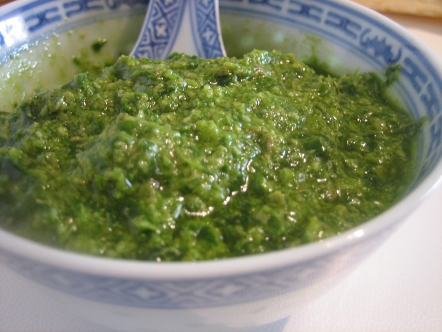 Salsa verde per bolliti di carne o pesce