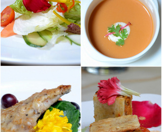 Restaurant Review I Tribute to Edible Flowers at Grand Mercure, Bangalore