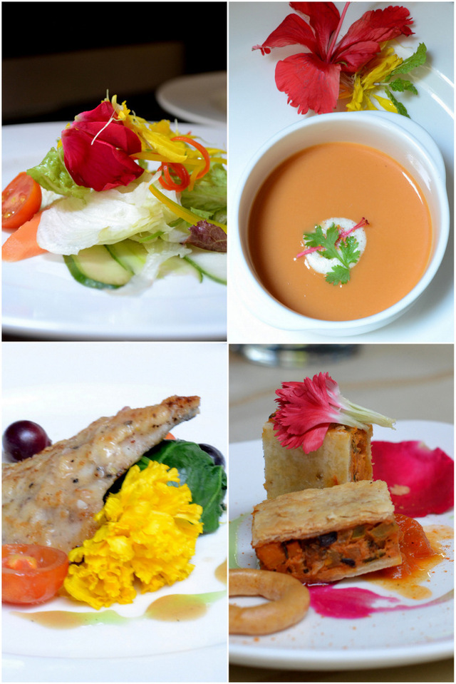 Restaurant Review I Tribute to Edible Flowers at Grand Mercure, Bangalore