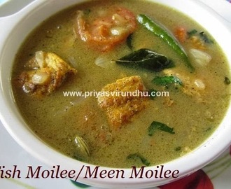 Fish Moilee/Meen Moilee[Molee] – Kerala Special