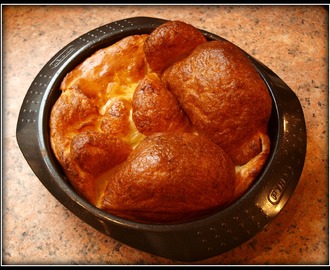 Yorkshire Pudding with beef mince