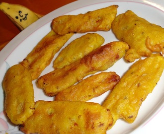 Ripe Banana Fritters/Pazham Pori