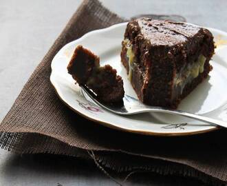Rich Chocolate Cake with Orange Curd and Chocolate Frosting