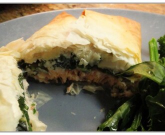 Salmon and Spinach Parcels