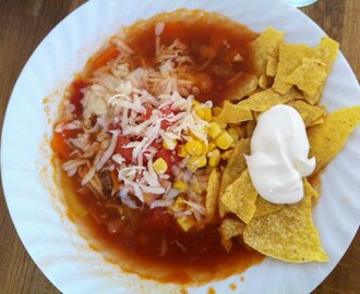 Mexicansk tacosuppe