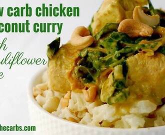 Low Carb Chicken Coconut Curry