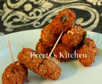 Paneer & Peanut Fingers / Paneer Aur Moongfali Ke Pakode / Easy Party Appetizer Recipe
