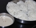 Semai da adai  with sweet coconut milk  (Rice Noodle with sweet milk)