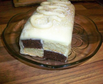 Chocolate & Vanilla Battenburg For Clandestine Cake Club In Reading