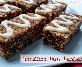 Healthy Snack Alert! Cinnamon Bun Larabars