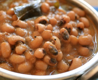 Cowpeas Curry / Black Eyed peas Curry / Lobia Curry