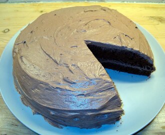Sjokoladekake med smørkrem