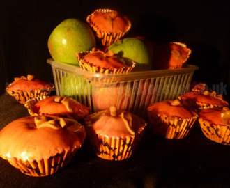Poison Caramel Apple Cupcakes