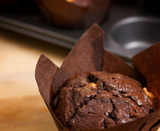 La receta del auténtico Muffin de chocolate.