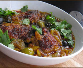 Chicken Tagine with Olives and Preserved Lemons