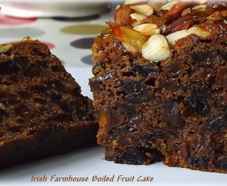 Irish Farmhouse Boiled Fruit Cake ( the easiest Fruit Cake you will ever make)