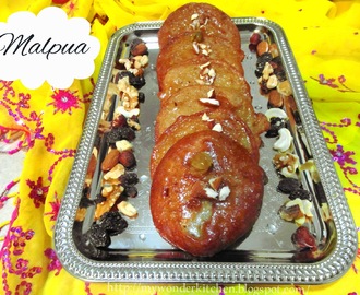 Authentic Malpua with sugar syrup |Bihari cuisine
