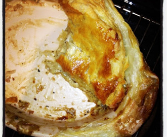 o's mother's chicken and mushroom pie