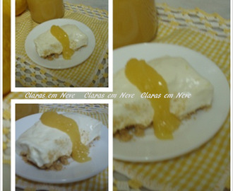 CheeseCake com Curd de Limão