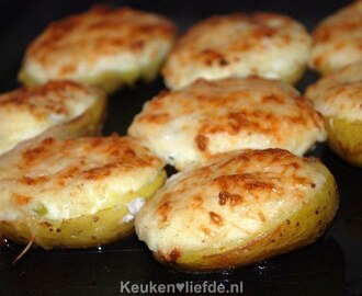 Gevulde aardappels uit de oven