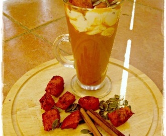 Tekvicové chai latté/čaj s krémovým syrom / Pumpkin (spice) Cream Cheese Chai Latte