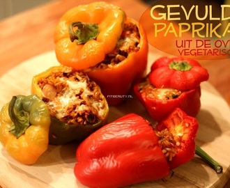 Recept: Gevulde Paprika’s uit de oven (vegetarisch)