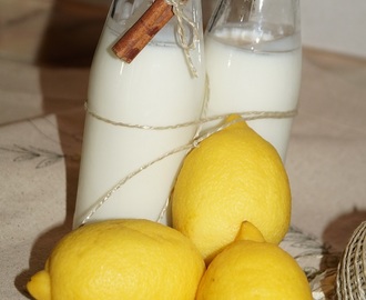 Iogurte Líquido de Limão e Canela