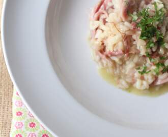 Ham Hock Risotto with Fresh Herbs