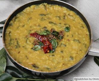 Free from Friday’s: Lentil dal with bottle gourd and spinach.