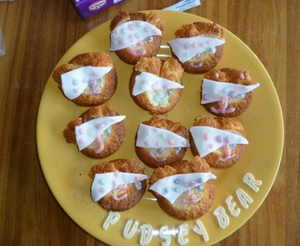 Our Children In Need Baking Challenge #1 : Pudsey-fly Cakes