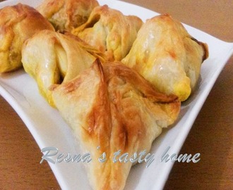 Kerala egg puffs (prepared without frozen pastry sheet)