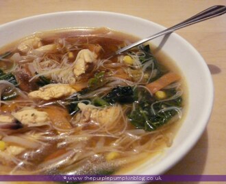 Chinese Chicken Stir-Fry Soup