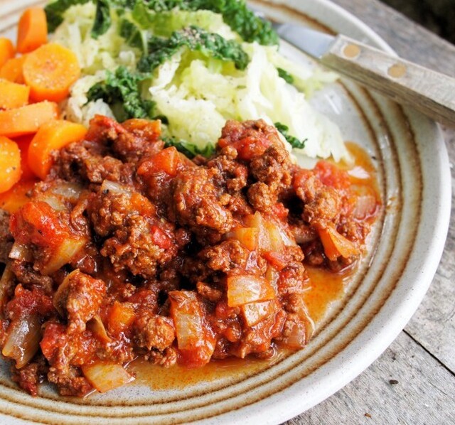 Mid-Week Meal Plan, 5:2 Diet and Hungarian Savoury Minced Beef Recipe
