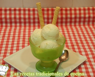 Receta fácil de helado de coco sin heladera