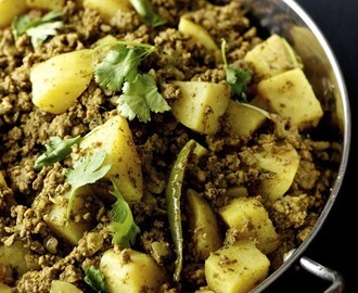 Kheema Aloo | Ground Meat and Potato Curry
