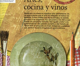 Dossier “Artes, cocina y vinos” en Ñ, Revista de cultura (2011)
