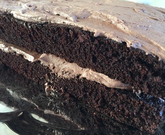 Black magic chocolate cake