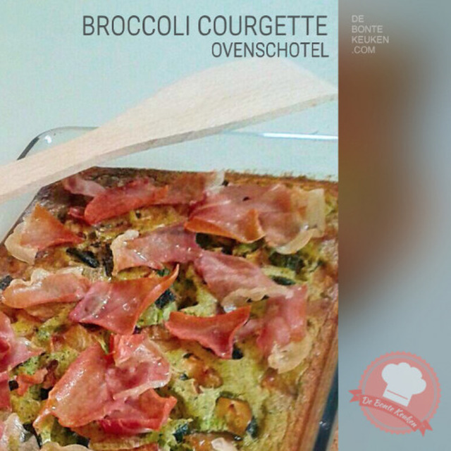 Broccoli courgette ovenschotel