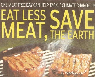 Mindre kød – et lille skridt for dig, et stort skridt for verden
