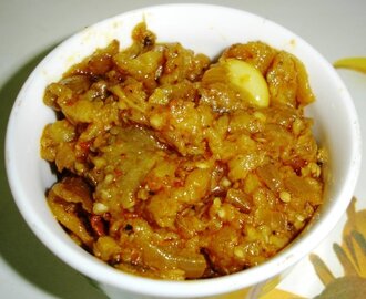Spicy Brinjal Bharata