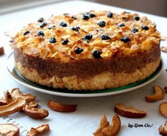 Szarlotka jaglana – pyszne ciasto bez mąki, jajek oraz glutenu