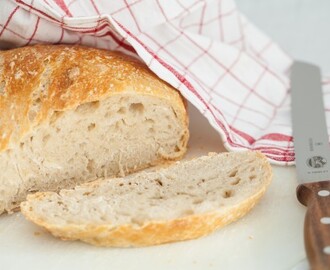 Brød uten elting / No-Knead Bread