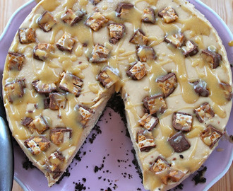Sinner Thursdays - Peanut Butter Cheesecake With Salted Caramel Drizzle