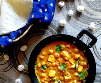 Paneer aur Makhana ki Sabzi - Easy Paneer Side Dish for Roti