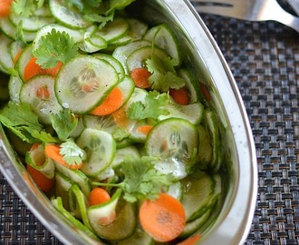 Cucumber Salad Recipe with Cilantro Lime Dressing | Summer Salad Recipes