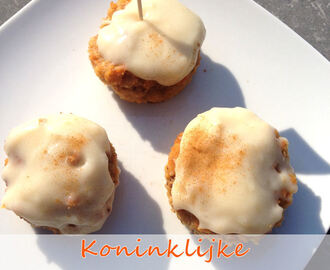 Koninklijke Carrot Cake Cupcakes met Kokos Frosting