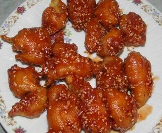 Kínai szezámmagos csirkefalatkák