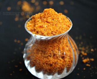 Andhra Kobbari Kaaram | Spicy Coconut Powder | Kobbari Kaaram Podi